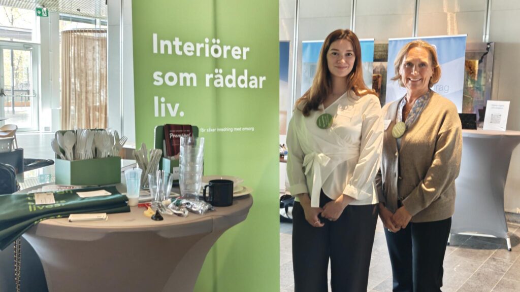 Företaget Heal Safe Interior var en av utställarna på Nätverksdagen 2026.